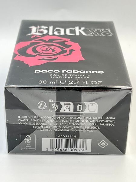 Paco Rabanne Black XS For Her туалетная вода 12747 фото