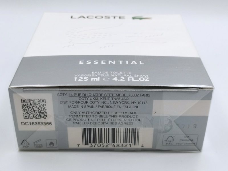 Lacoste Essential туалетна вода 12658 фото